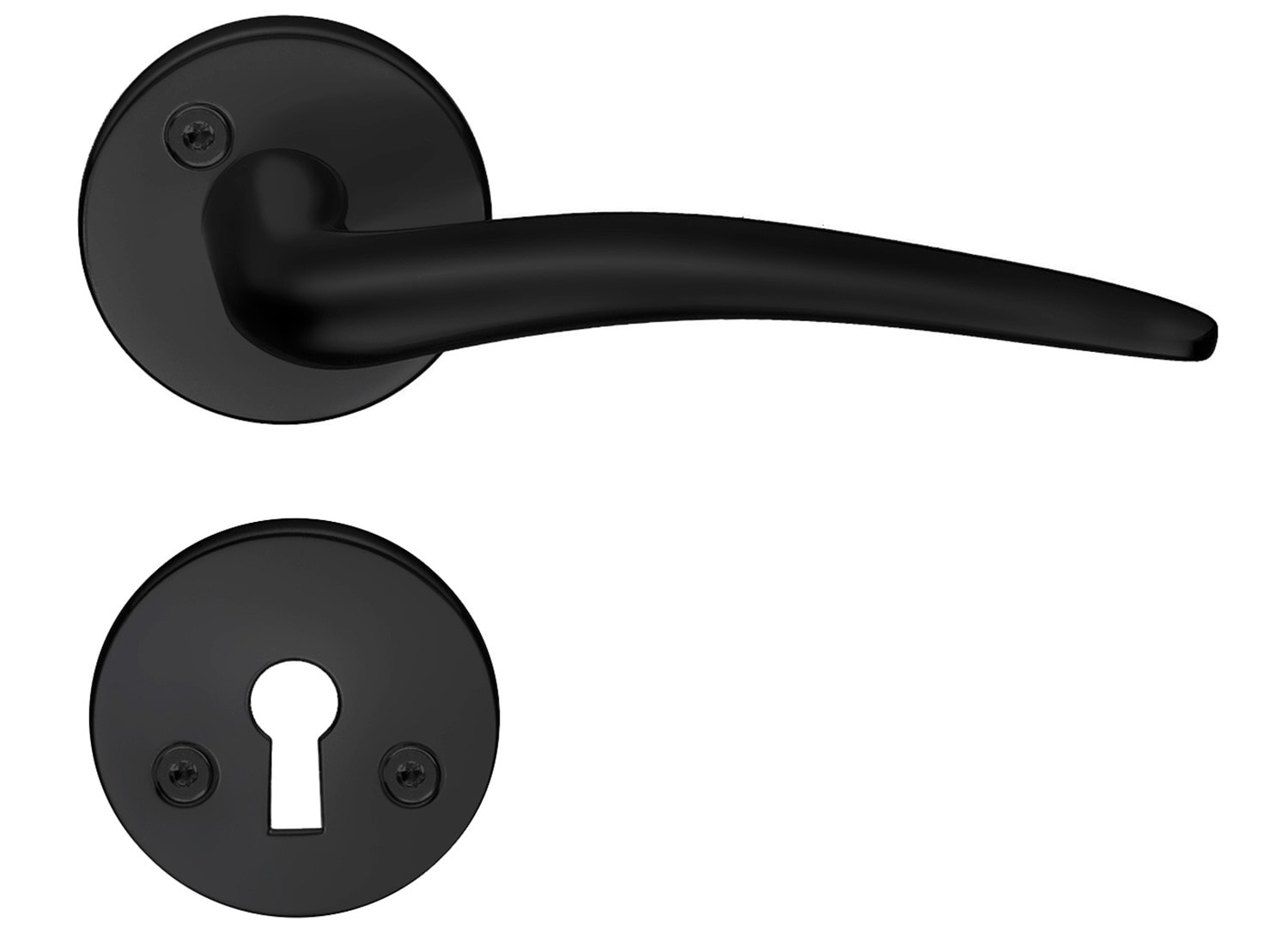 Beslagsboden B284 indendørsgreb inkl. nøgleskilt poleret messing PVD 115 mm