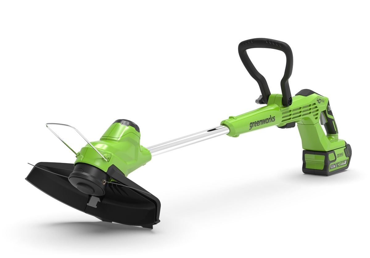 Greenworks G40T5 trimmer 40V to trins med 2,0 Ah batteri og lader