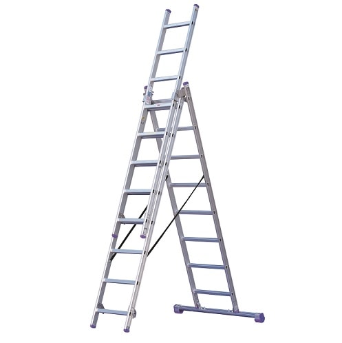 Jumbo Pro Classic combistige 3-delt 3 x 12 trin 8,6 meter 45CS312