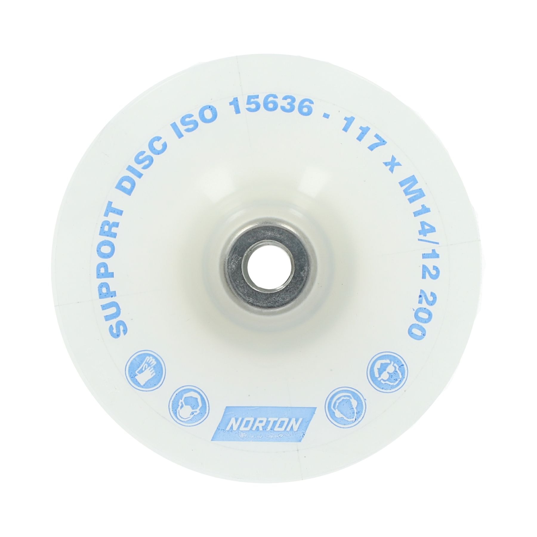 Norton Stødrondel 125 mm M14, Fiberrondel