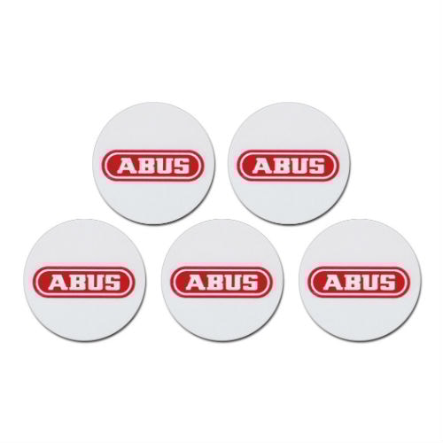 Abus Smartvest nøglebrik med klistermærke, 5 stk. pr. pk.