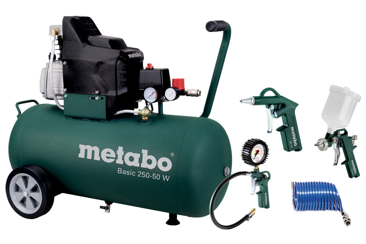Metabo kompressor Basic 250-50 W sæt