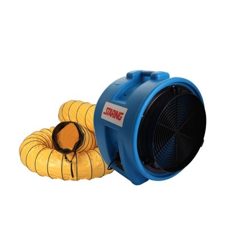 Staring VAF-400 ventilator med 7,6 meter flexslange