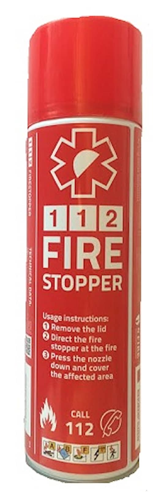 4 Fire 112 Brandslukker 400 ml spraydåse der er nem i brug