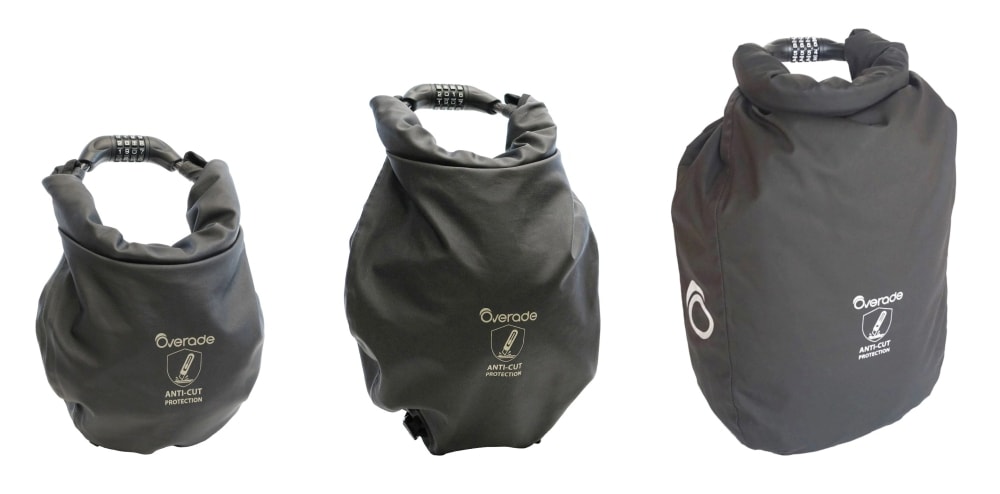 Overade Loxi cykeltaske vandtæt med lås 9L