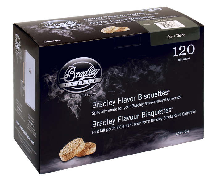 Bradley Briketter - Eg 120 stk.