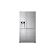 LG InstaView Door in Door Side by Side amerikanerkøleskab børstet 635L GSJV90BSAE