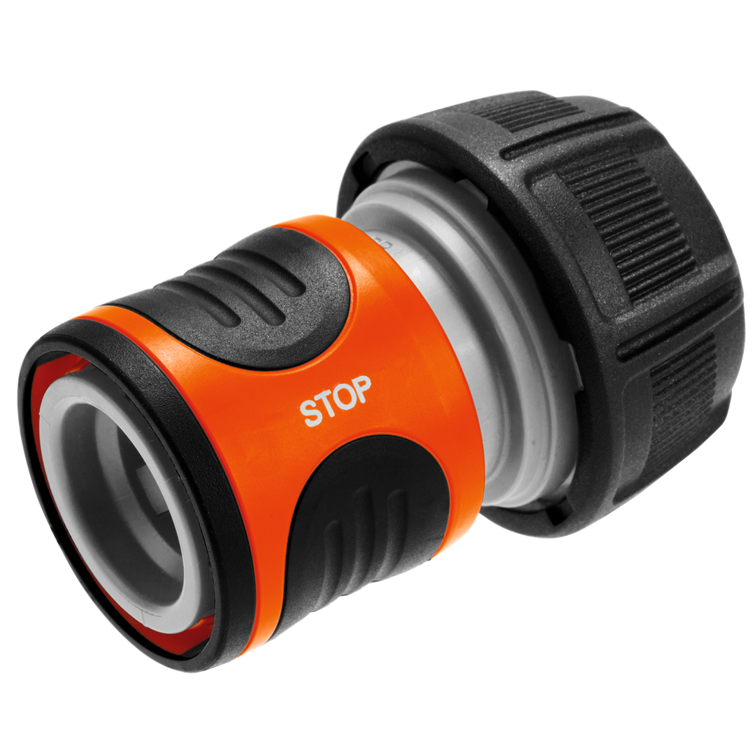 Gardena slangekobling med stop