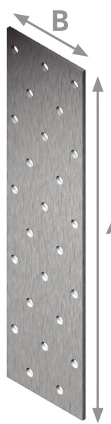 Arvid Nilsson Hulplade 80x140x2-tZn 50-pak