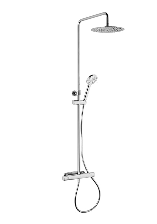 Hafa Mix Slim Round brusesystem i sort 150CC Ø400 mm