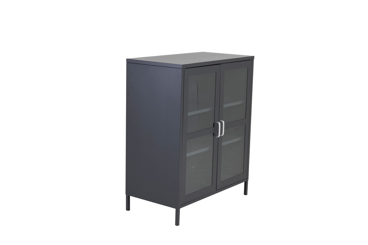 Venture Design Acero vitrineskab i hvid 80 x 97 cm