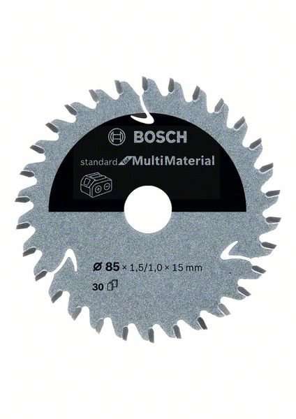 Bosch Multi Material rundsavklinge til batteridrevne rundsave 85x1,5/1x15 T30