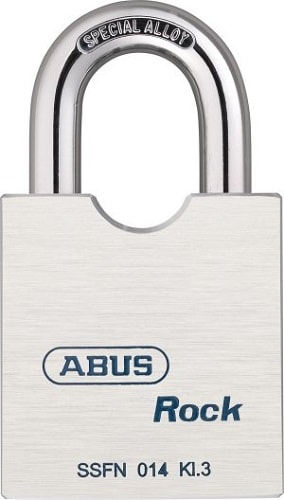 Abus hængelås til oval cylinder 80 mm.