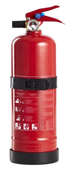 Nor-Tec ildslukker 1 kg, kun til privat brug