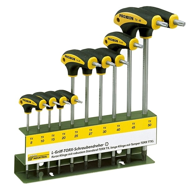 Proxxon TX skruetrækkersæt L-greb 10 dele