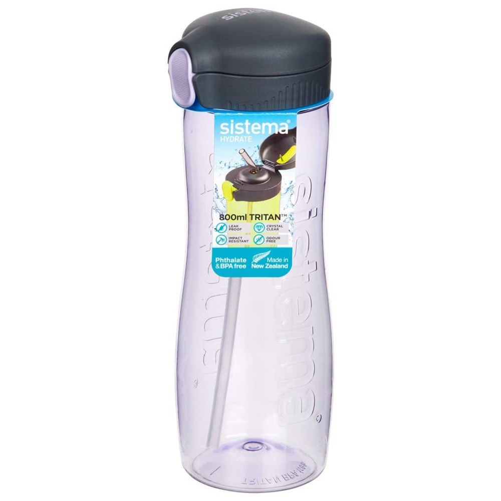 Sistema Tritan Quick Flip drikkedunk lilla 800 ml