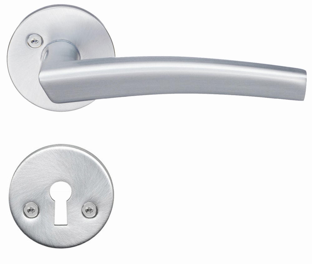 Beslagsboden B290 indendørsgreb inkl. nøgleskilt matt sort 120 mm