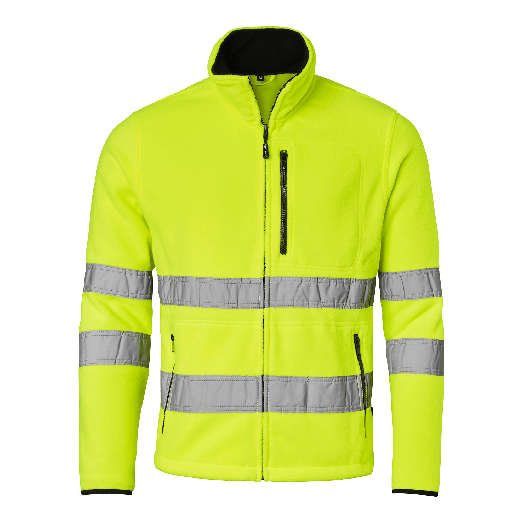 Top Swede Fleecejakke 4642 Sort str XS