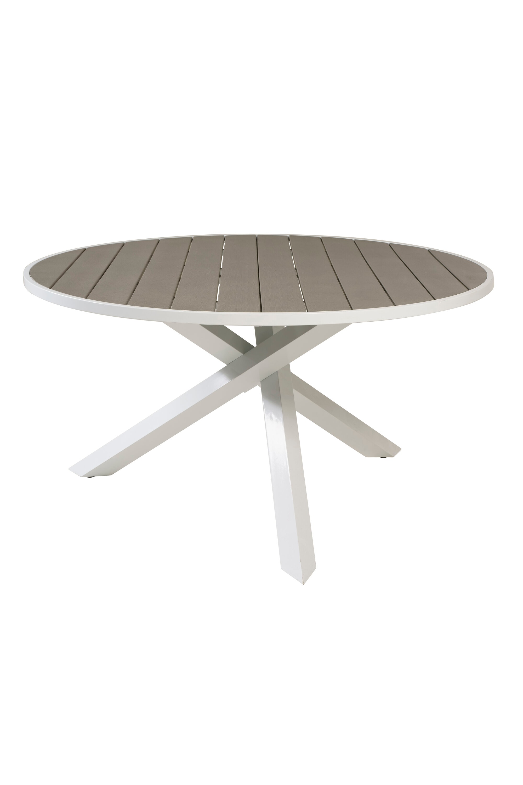 Venture Design Parma havebord i grå/hvid Ø140 cm