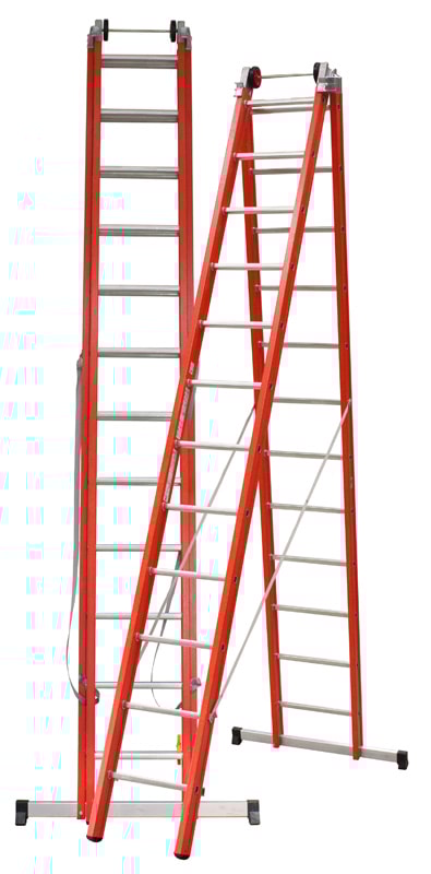 Jumbo glasfiber combistige 2-delt