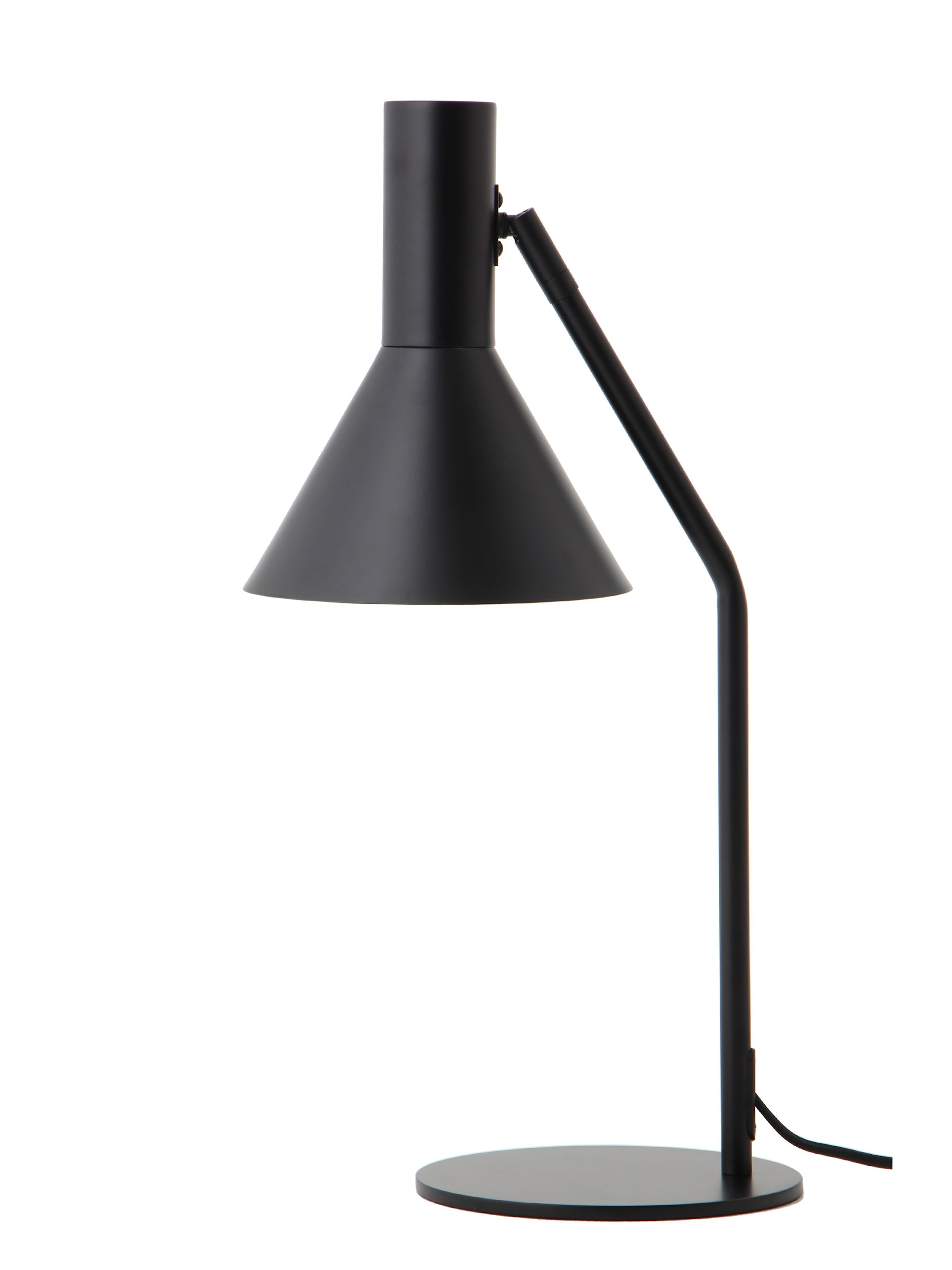 Frandsen Lyss bordlampe matt black E27