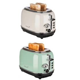 Korona 21665 Retro Toaster brødrister mint til 2 skiver 815W