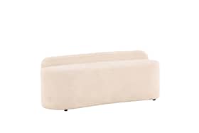 Venture Design Pocatello 2-personers sofa i hvid teddystof