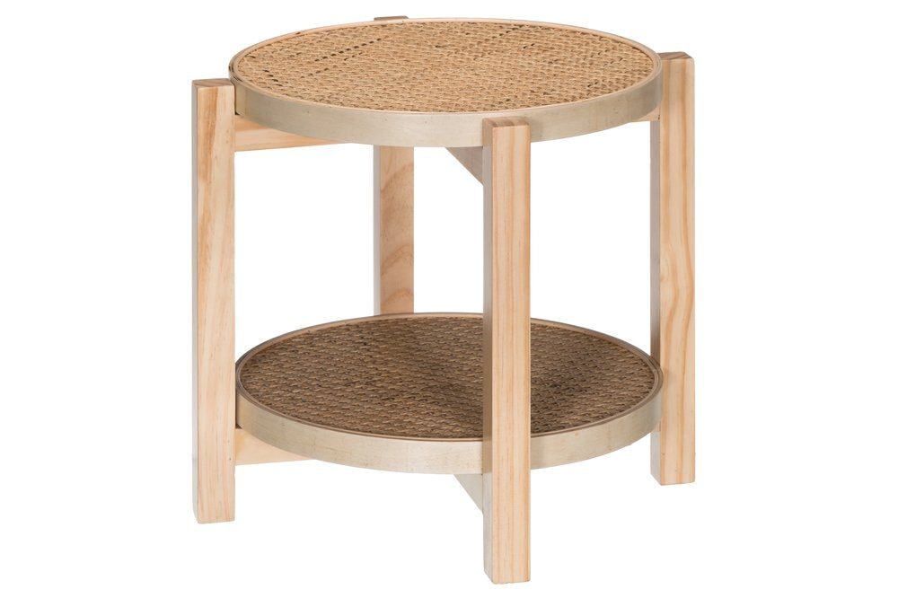 Fanni K Loviisa sidebord i rattan Ø47 cm