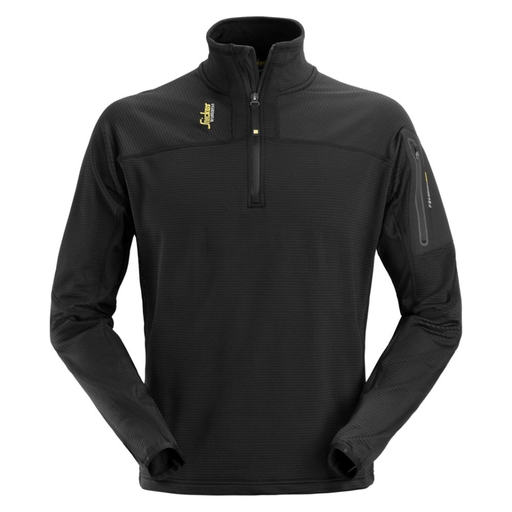 Snickers body mapping microfleece sort str.xxl