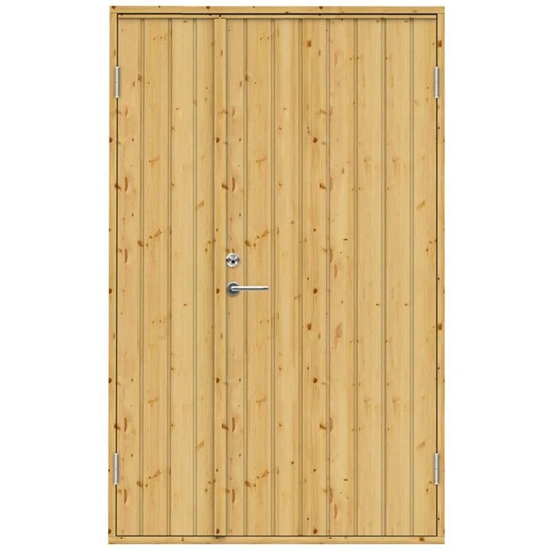 Swedoor udhusdør ubehandlet fyr venstre ud 127,8 x 197,8 cm