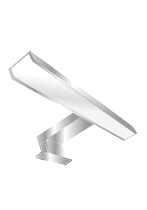 Hafa Go LED spejlampe i krom med integreret transformer 300 mm