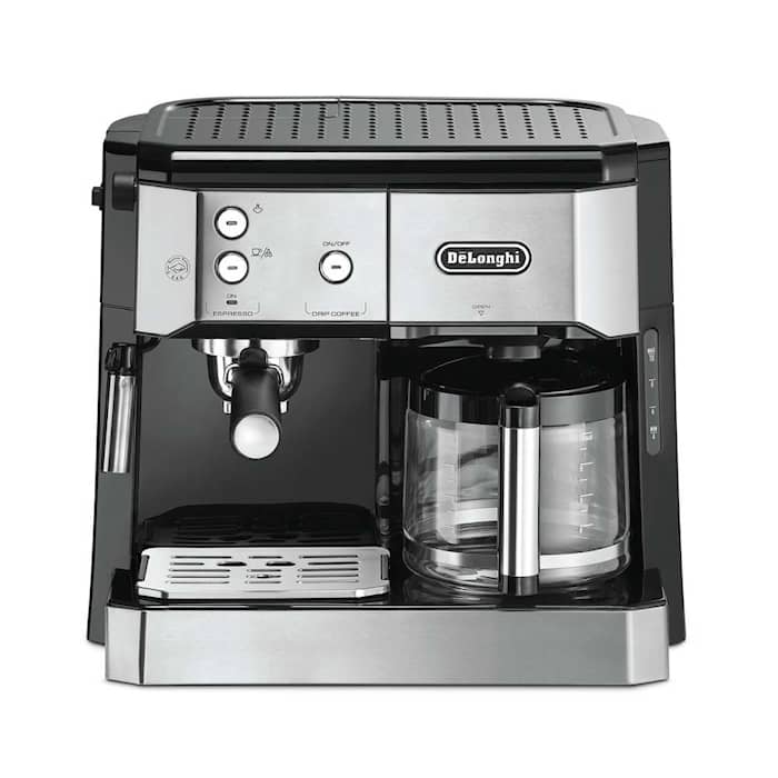 DeLonghi Combi Espresso kaffemaskine sølv BCO 421.S