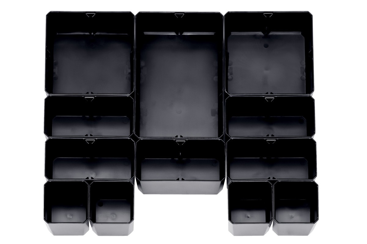 Metabo metaBOX 118 indsats med 12 flytbare rum