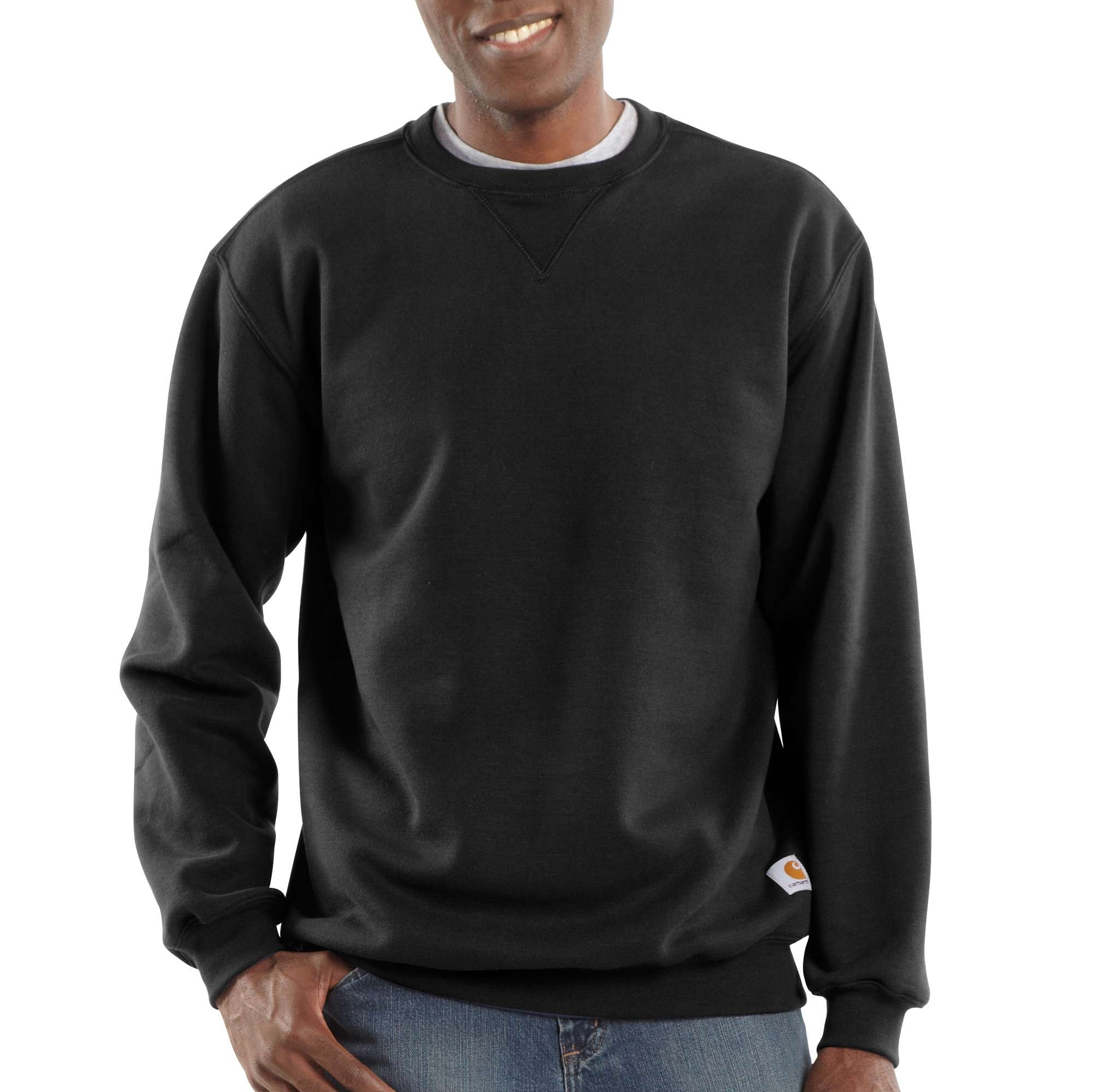 Carhartt Midweight Crewneck Sweatshirt Men Black XXL