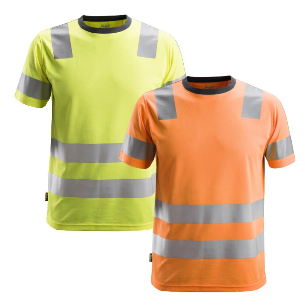 Snickers 2530 AllroundWork High-Vis t-shirt orange