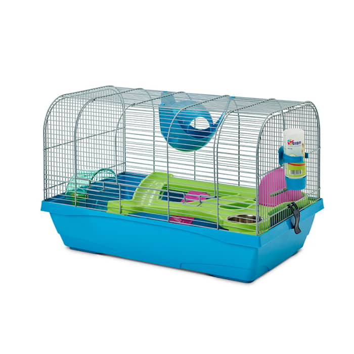 Savic Bristol hamsterbur i blå 59 x 38 x 37 cm