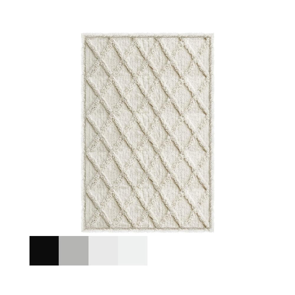 Svanefors Ravi gulvtæppe i iskaffe 70 x 240 cm