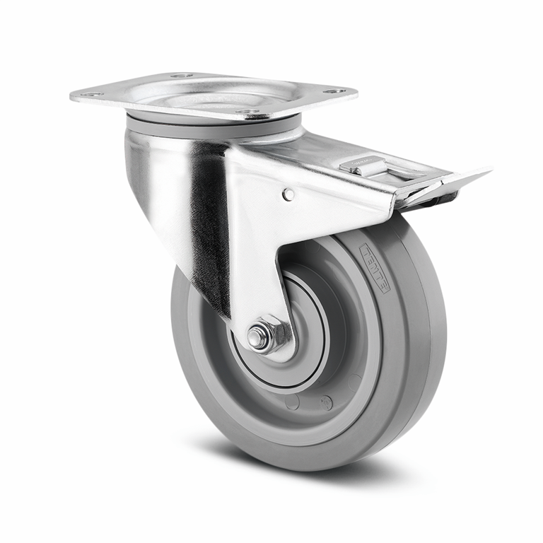 Kongamek grå elastiske hjul 3477UFP200P63