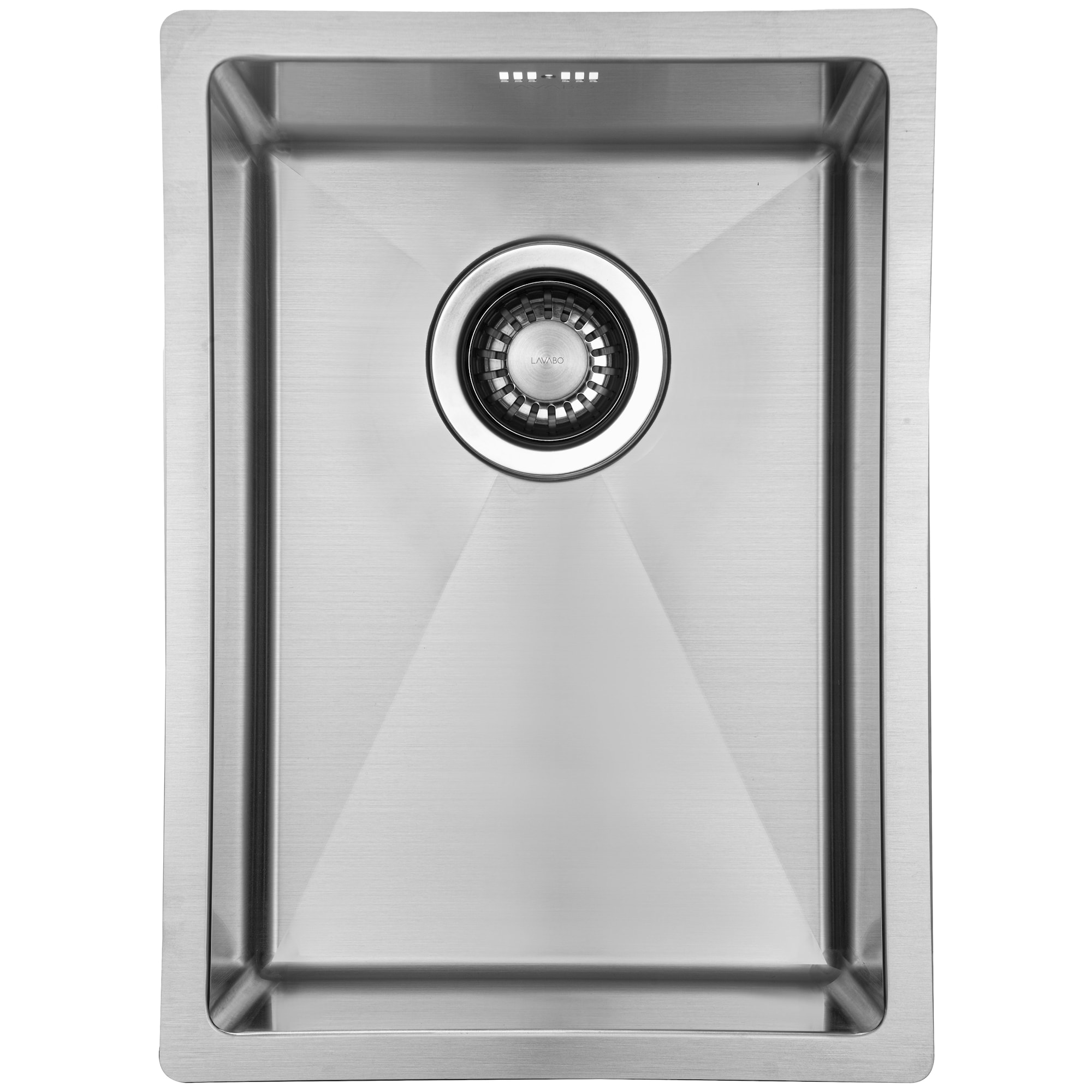 Lavabo Kubus 282 Soft køkkenvask i rustfri