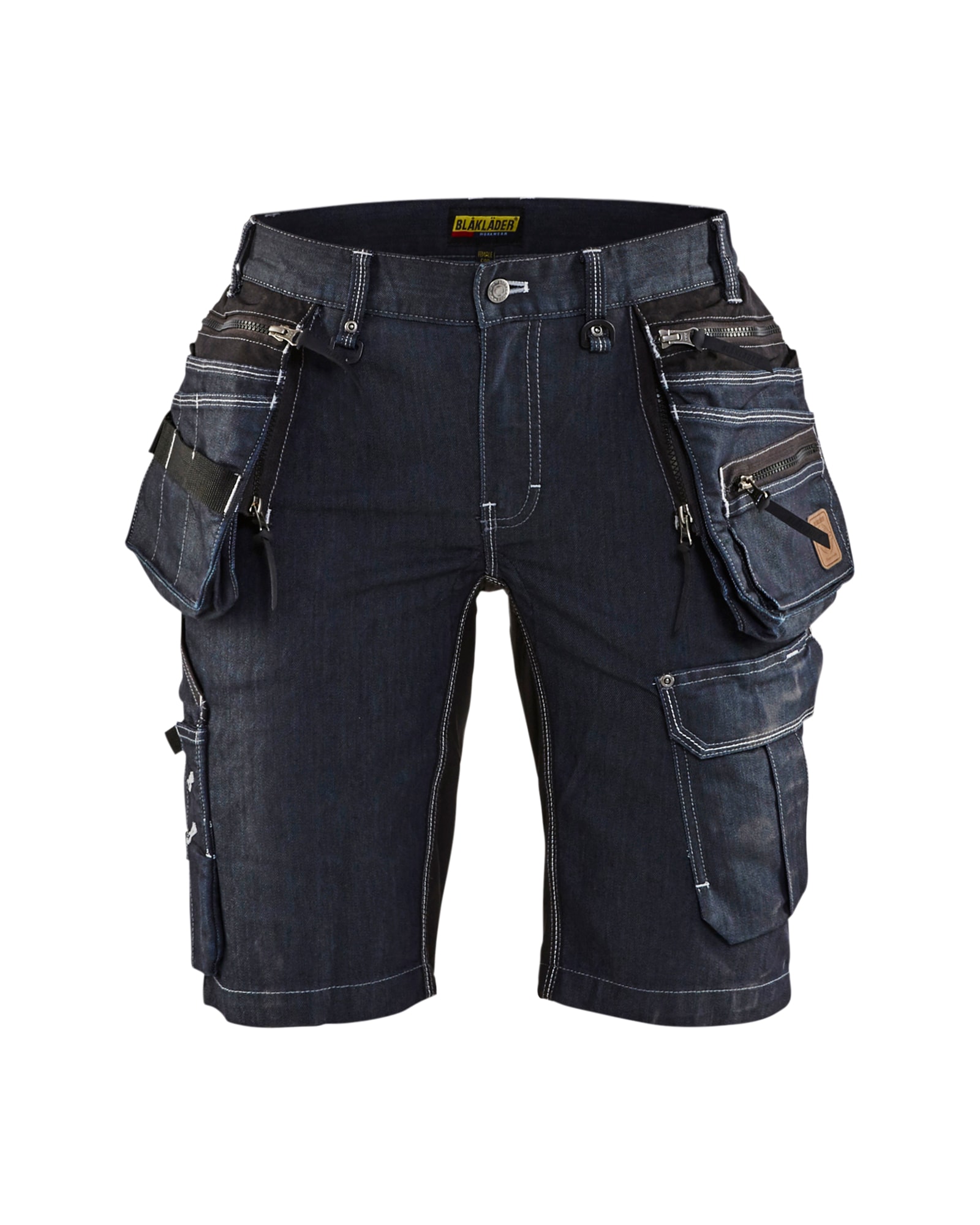Blåkläder X1900 håndværkershorts stretch dame marineblå/sort C50