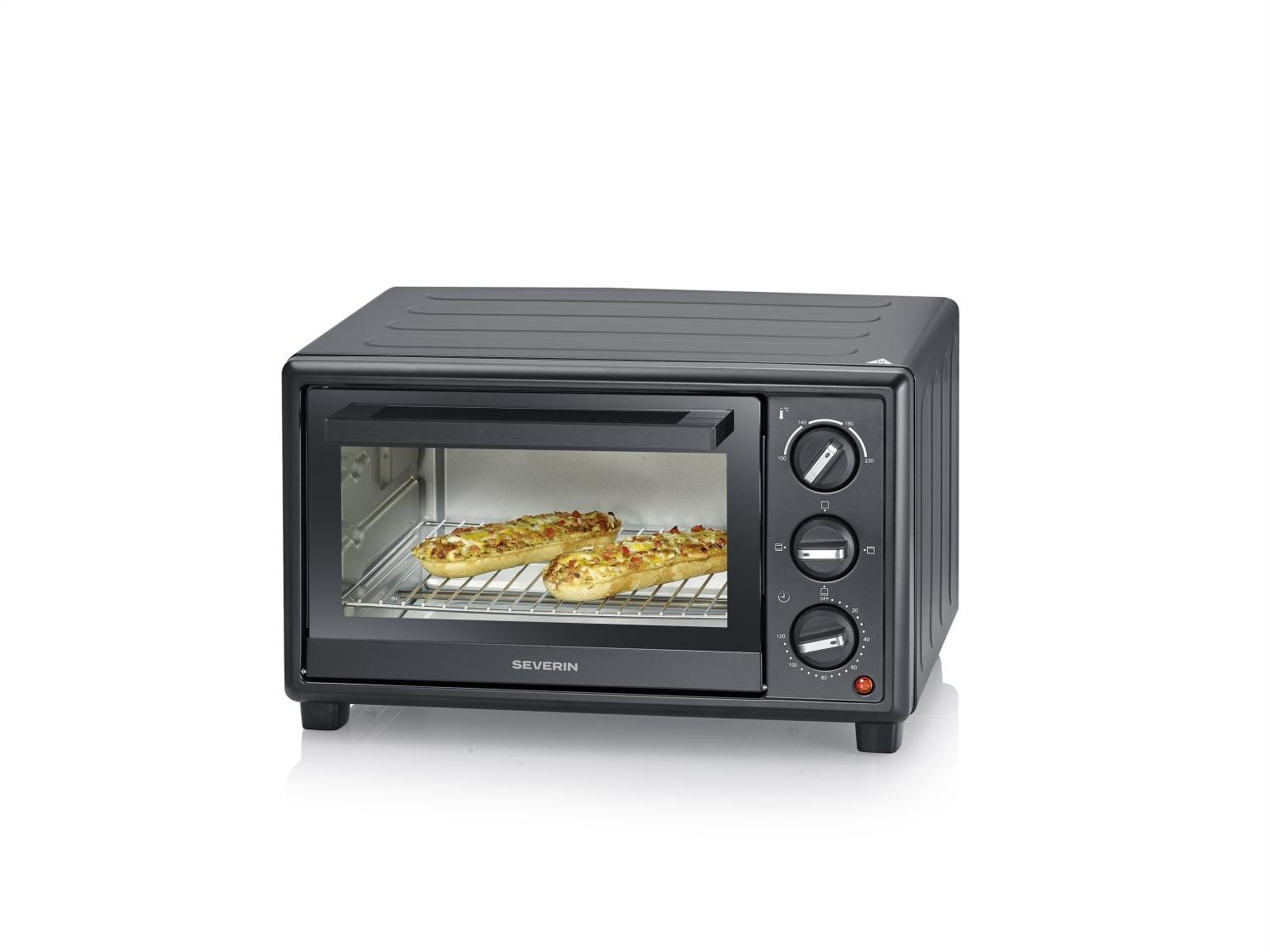 Severin TO 2078 miniovn sort 20L