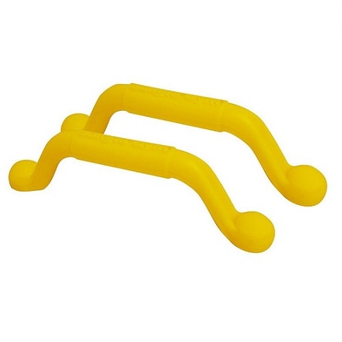 Jungle Gym håndgreb i gul 2 stk inklusiv montagebolte