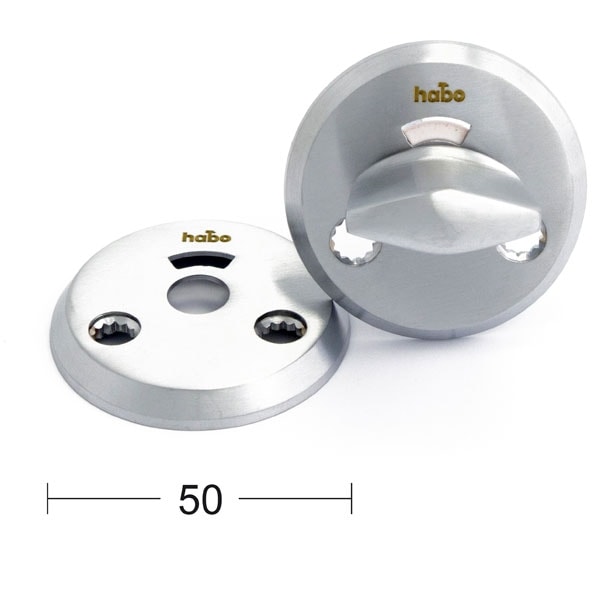 Habo Toiletbesætning Komplet Boda Børstet krom