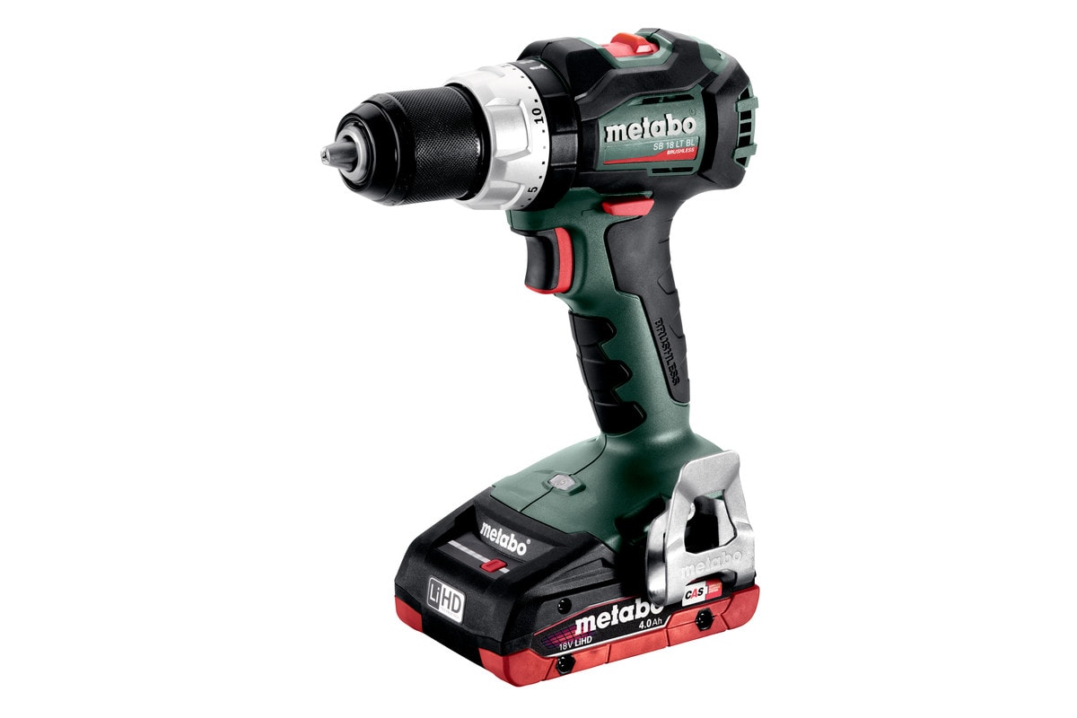 Metabo slagboremaskine SB 18 LT BL med 2x4Ah batterier og lader