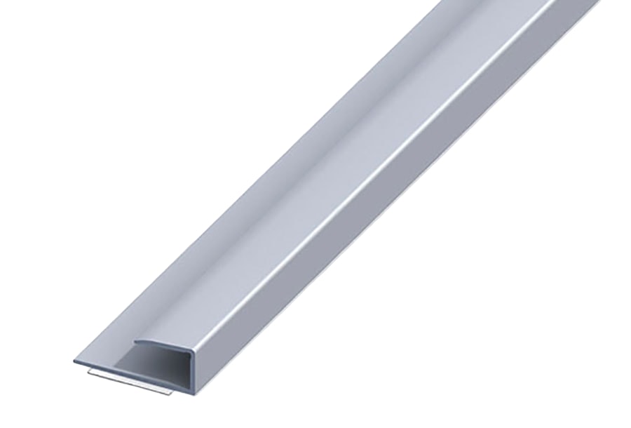 Alfer parketafslutning selvklæbende alu 15 x 9 mm 1 meter