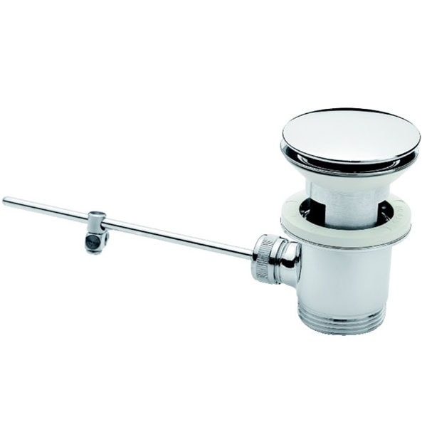 Damixa bundventil 1 1/4" komplet løft op Krom