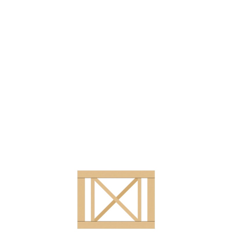 Plus Rom Enkeltlåge 100x75 cm 920521Trykimprægneret