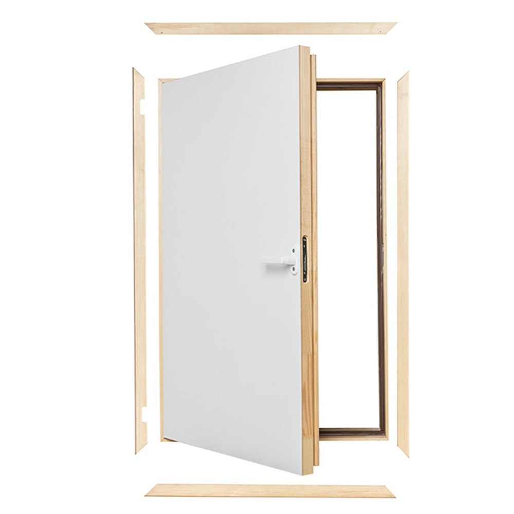 Fakro DWT skunklem super-thermo med hvid dør 60 x 80 cm