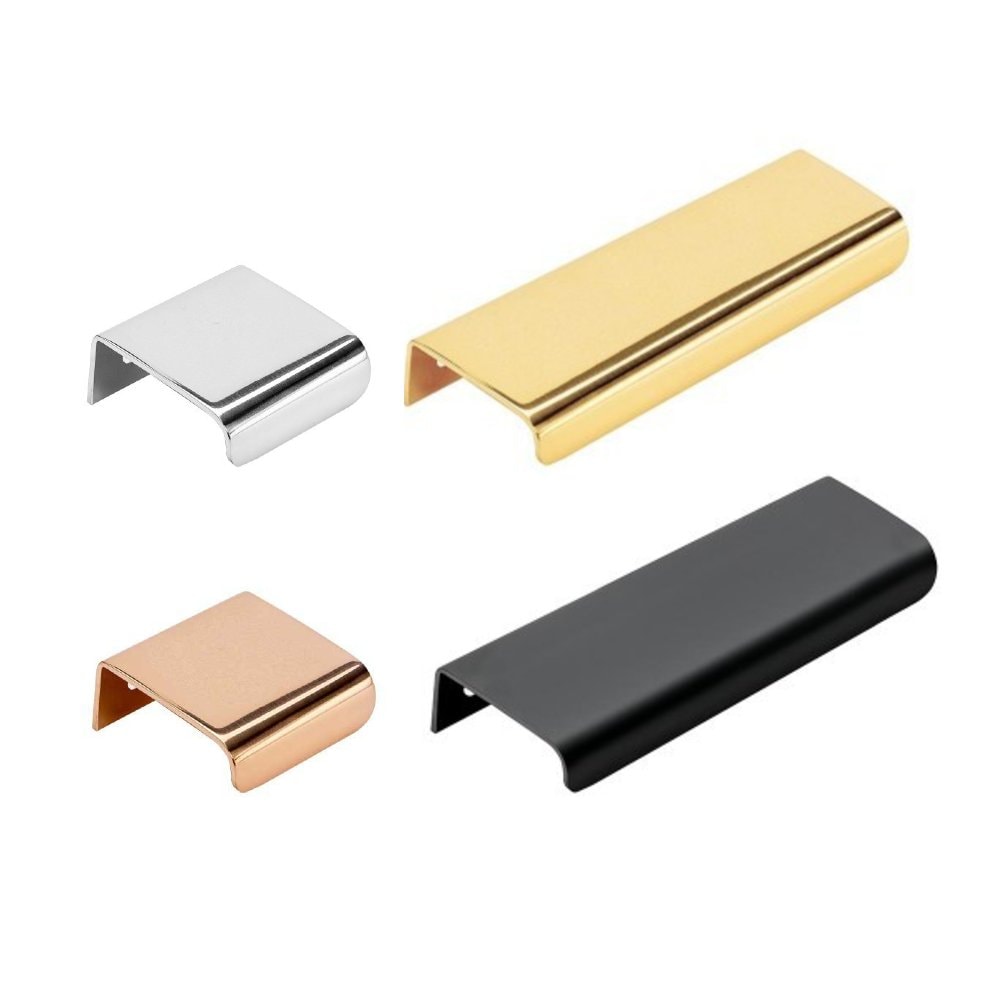Beslag Design Lip-120 greb sort
