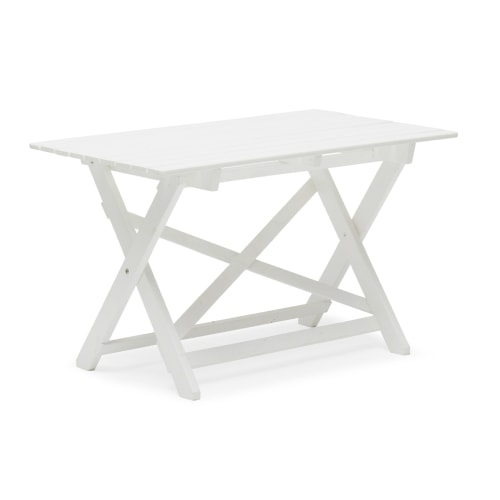 Hillerstorp Torpet havebord i hvid 67 x 109 cm